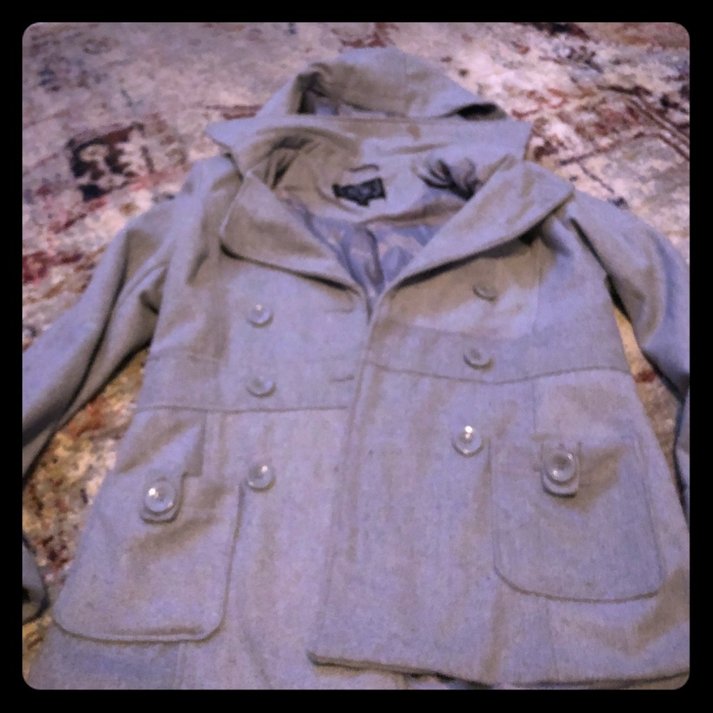 Gray Pea Coat